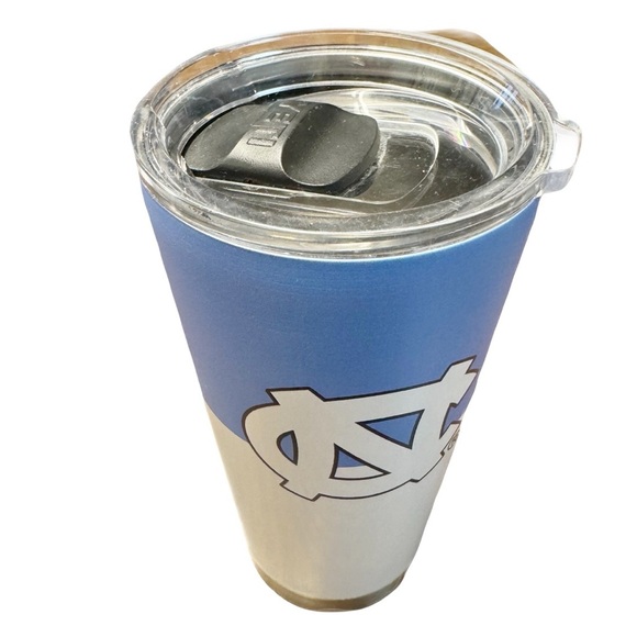 NCAA North Carolina Tar Heels - 20oz Colorblock Stainless Steel Tumbler - Picture 2 of 7